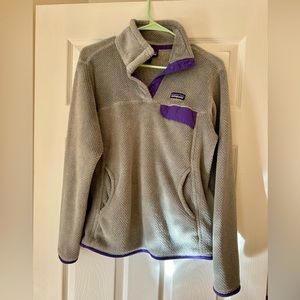 Women’s Patagonia Quarter Snap Fleece Size Medium